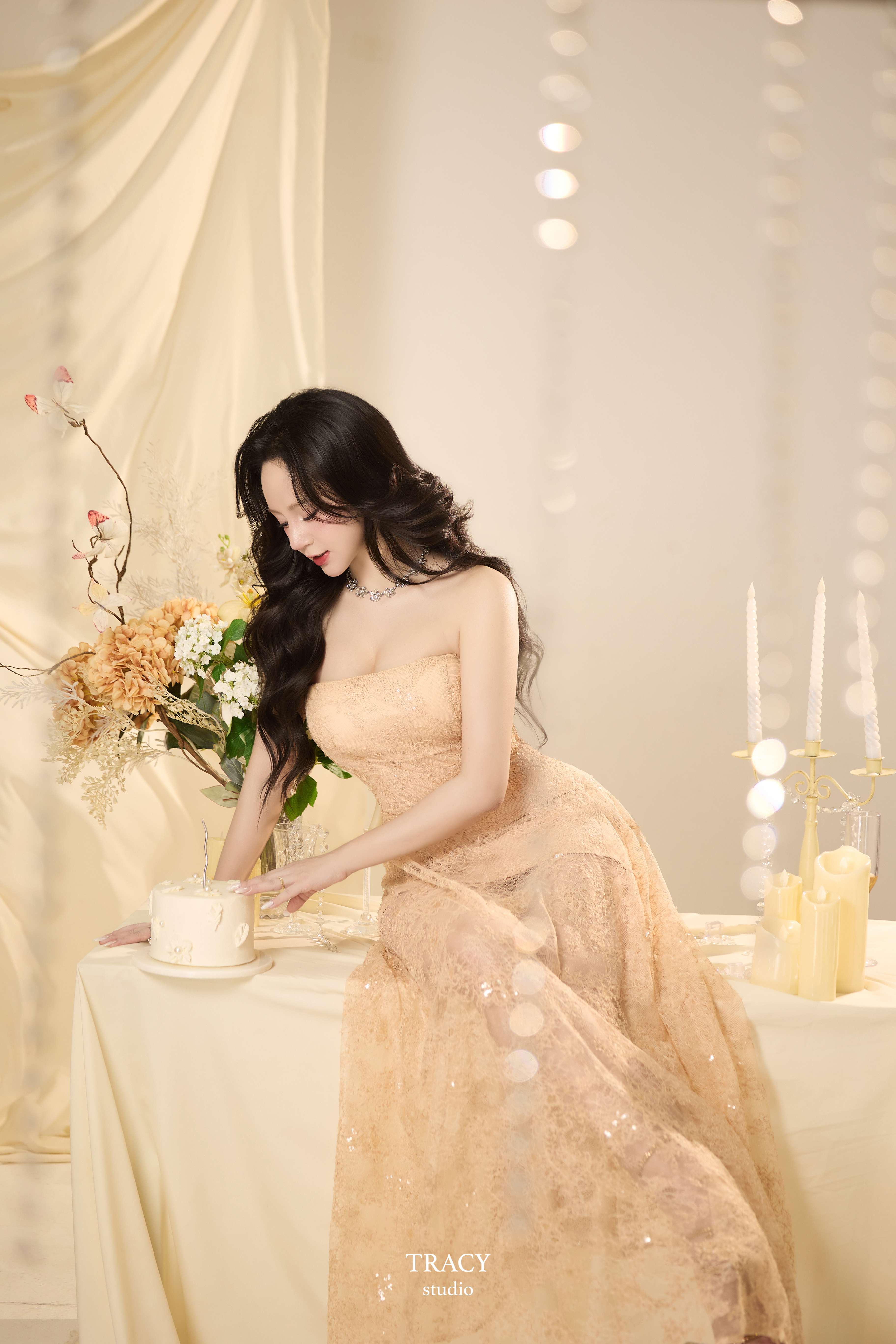 tracy studio chụp concept sinh nhật chung anh